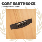 CORT Earth60CE Acoustic Electric Guitar | Gitar Akustik Elektrik