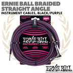 ERNIE BALL BRAIDED Straight Angle Instrument Cable | Kabel Jack Gitar