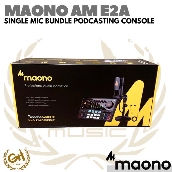 MAONOCASTER SINGLE MICROPHONE | MAONO AME2 BUNDLE SOUND CARD RECORDING - LIVE STREAM AME2A