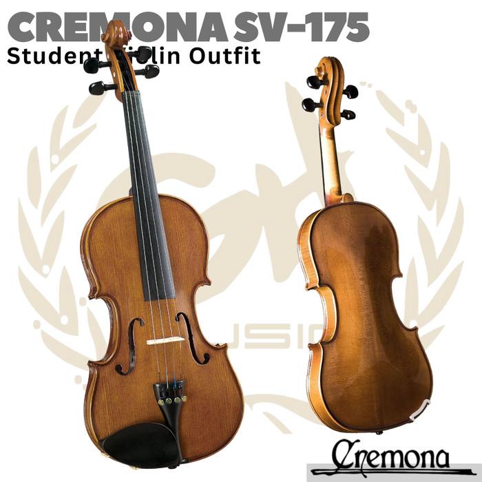 CREMONA SV-175 Violin Outfit | Biola 4/4 3/4 1/2 Size SV175