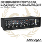 BEHRINGER EUROPOWER PMP550M 5 Channel 500W Powered Audio Mixer