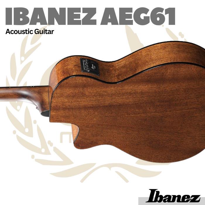 Ibanez AEG61-NMH Acoustic Guitar - Gitar Akustik