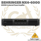 Behringer NX4-6000 6000W 4-channel Power Amplifier Mixer Class D