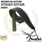 Fender Broken-in Leather Guitar Strap | STRAP GITAR KULIT