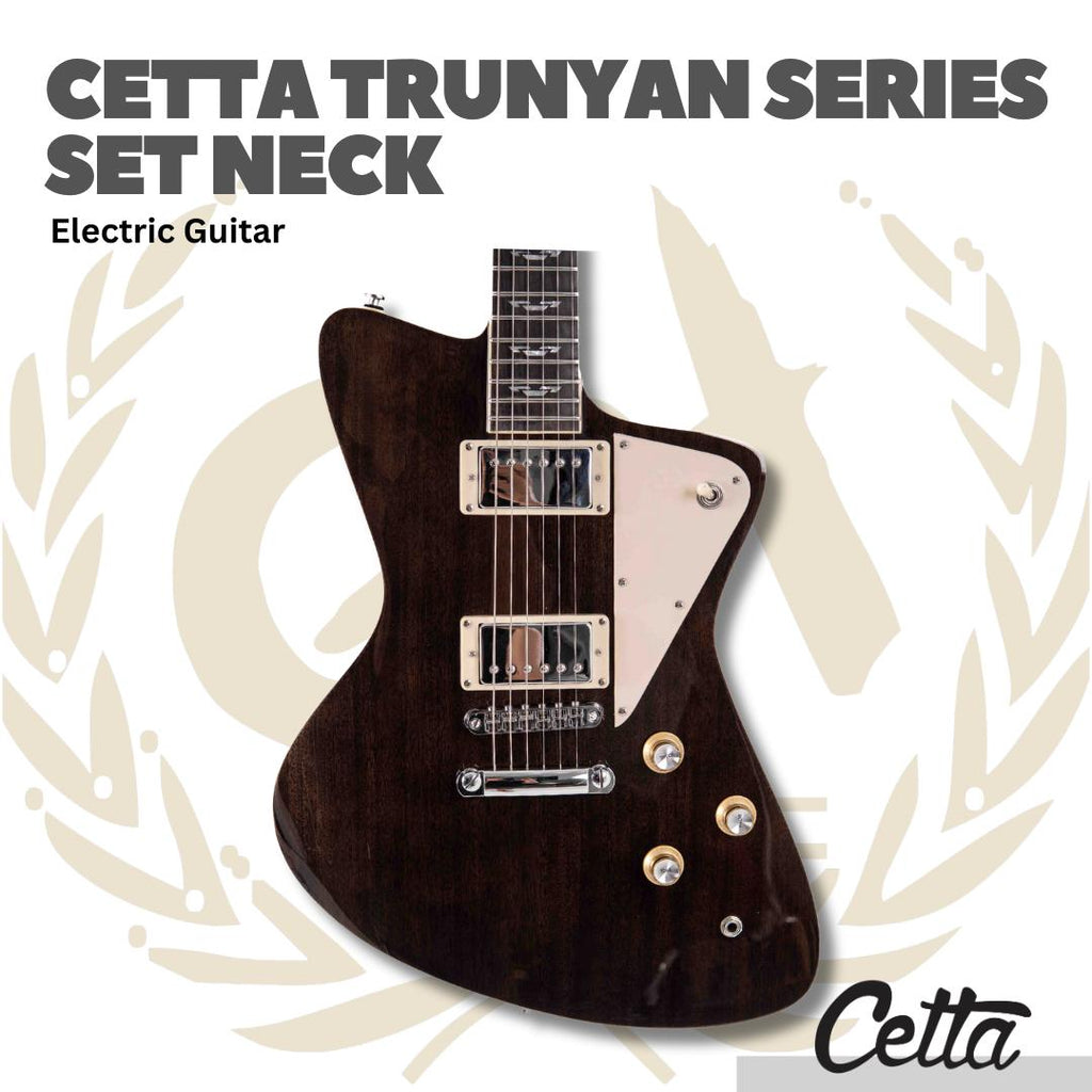 CETTA TRUNYAN SERIES SET NECK ELECTRIC GUITAR - GITAR ELEKTRIK