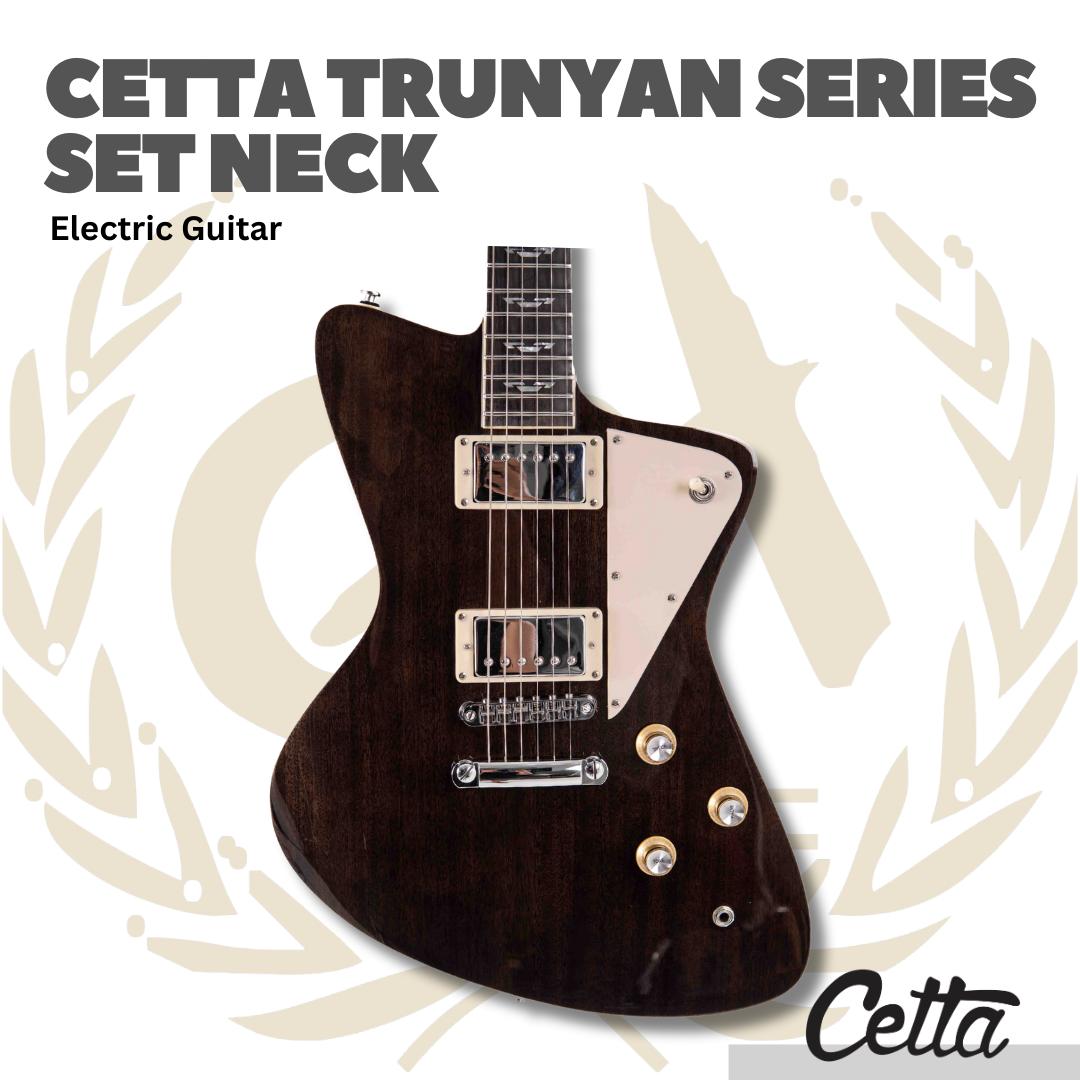 CETTA TRUNYAN SERIES SET NECK ELECTRIC GUITAR - GITAR ELEKTRIK