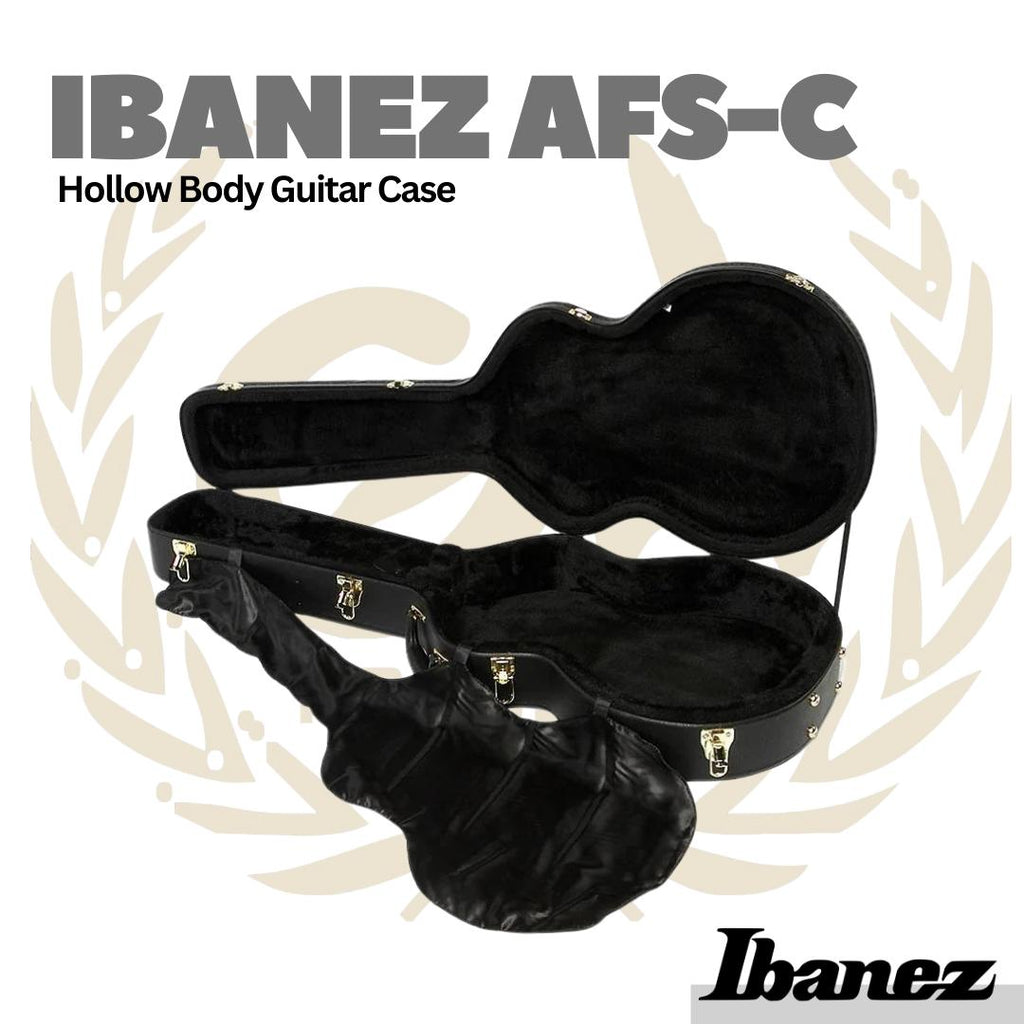 Ibanez AFS-C Hollowbody Guitar Case - Hardcase Koper Gitar