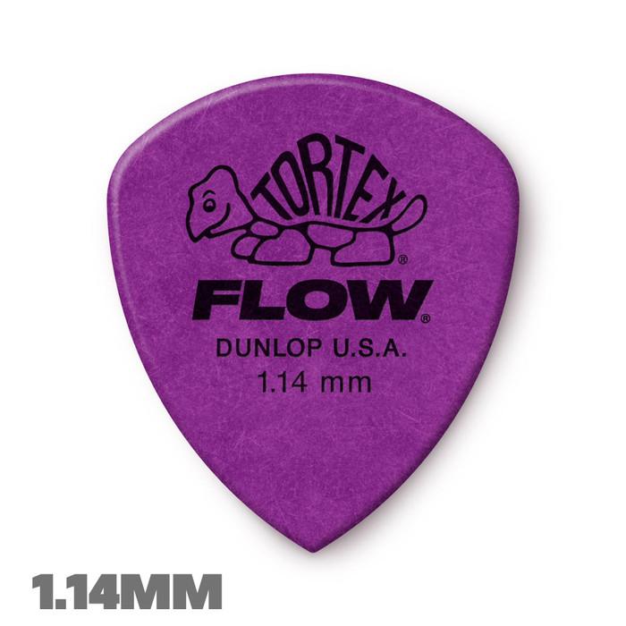 DUNLOP TORTEX FLOW Standart Guitar Pick, isi 12 pcs | Pik Gitar