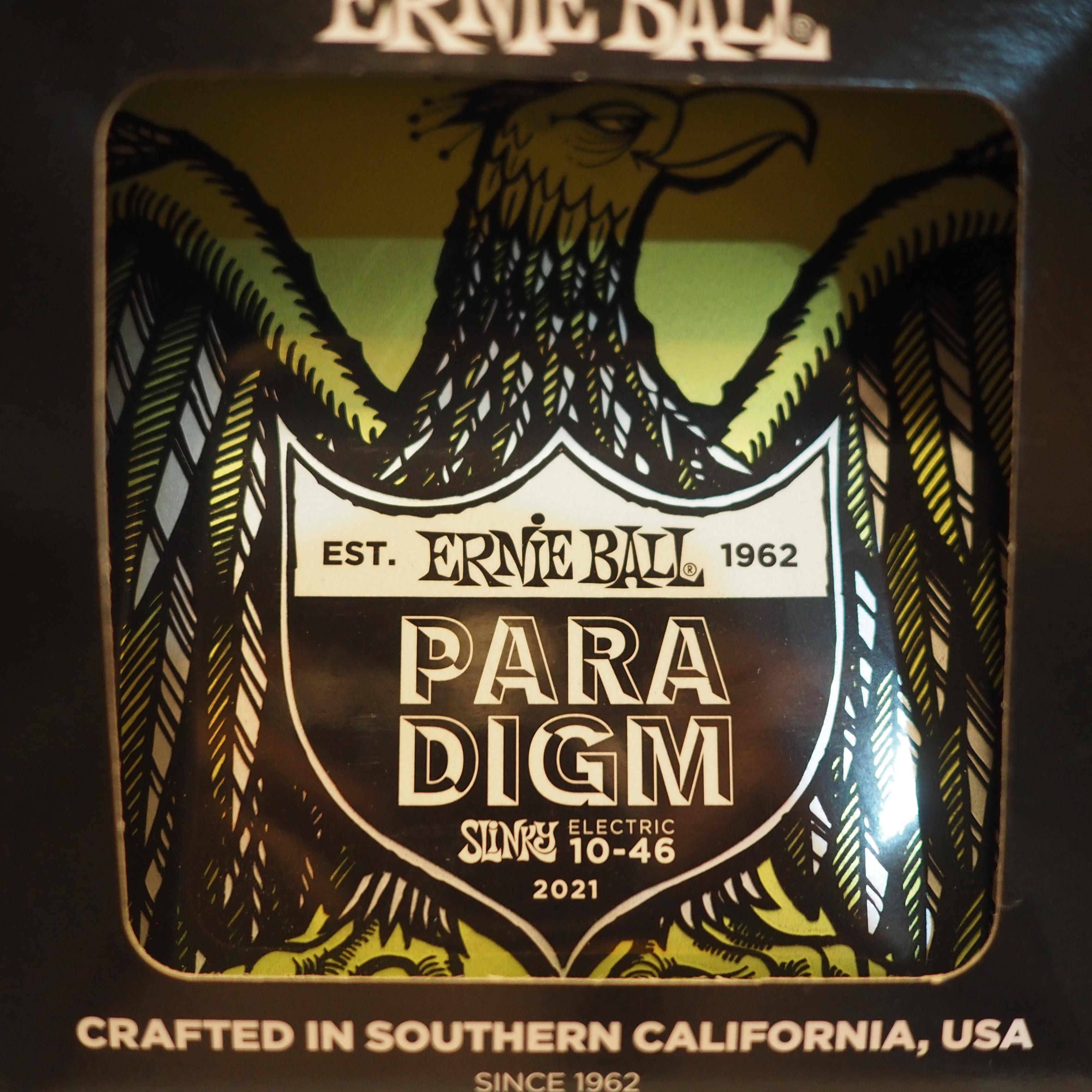 Ernie Ball 2021 Paradigm Regular Slinky Electric Guitar Strings, 10-46