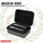 NUX B-3RC 2.4GHz Wireless Microphone System - B3RC Mic Dynamic Mikrofon Genggam Original Asli dengan Audio 24-bit dan Latensi Ultra Rendah