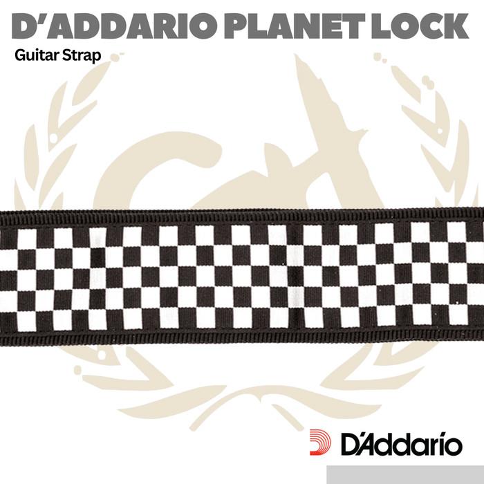 D'addario Planet Lock Guitar Strap 50PLC02