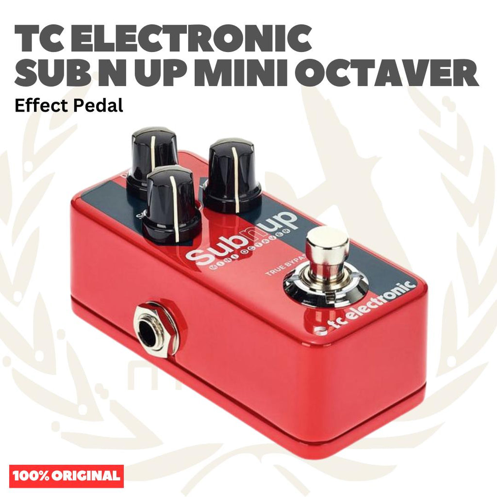 TC Electronic Sub N Up Mini Octaver Guitar Effects Pedal - Pedal Efek Gitar