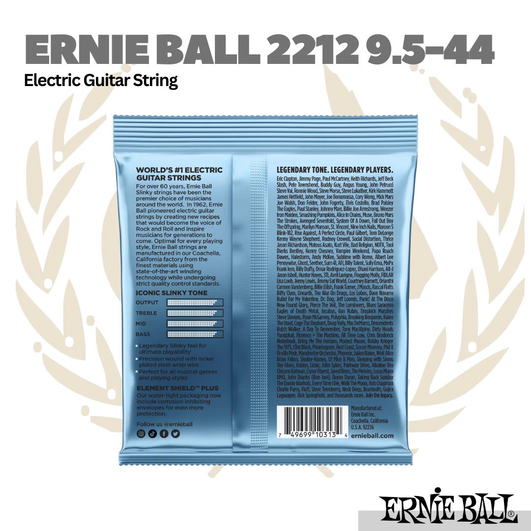 Ernie Ball 2212 Primo Slinky Nickel Wound Electric Guitar Strings 9.5-44