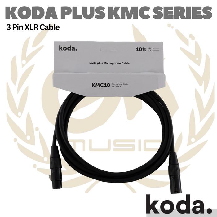 Koda Plus KMC Microphone Cable - Kabel XLR Canon 3pin