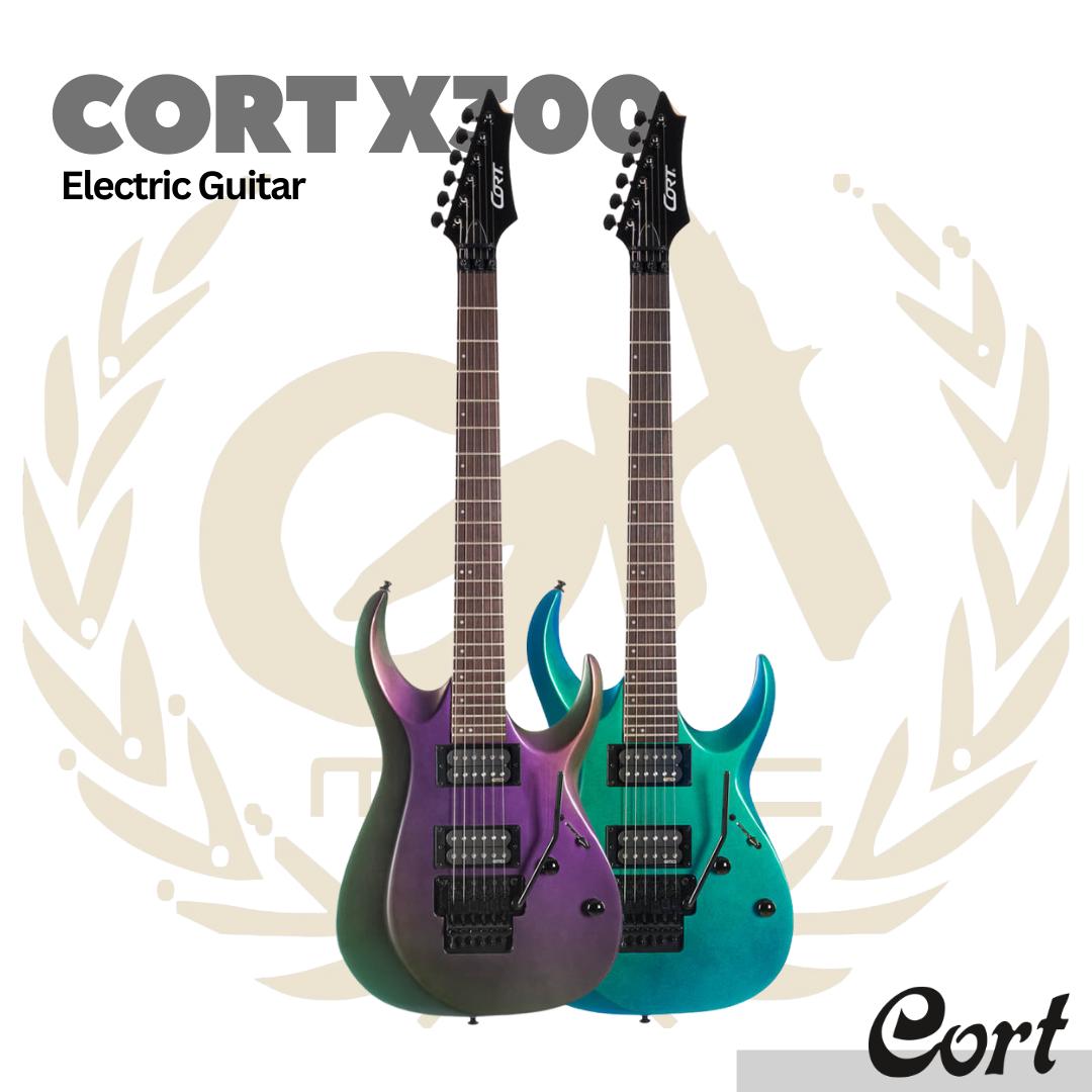 Cort X300 Electric Guitar Floyd Rose Active - Gitar Elektrik
