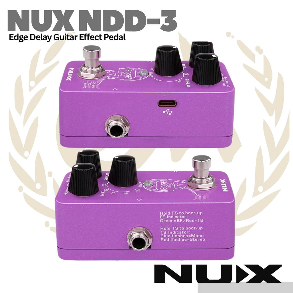 NUX Edge Delay NDD3 Guitar Effect Pedal -  Efek Gitar NDD-3