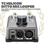 TC Helicon Ditto Mic Looper - Efek Gitar Bass Pedal