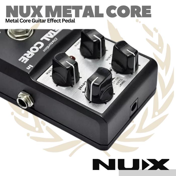 NUX Metal Core Distortion Guitar Effect Pedal - Efek Gitar Distorsi