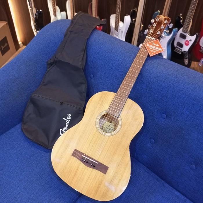 Fender FA 15 3/4 String Acoustic Guitar with Bag | Gitar Akustik FA15