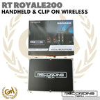 RECORDINGTECH RT ROYALE200 CLIP ON & HANDHELD WIRELESS SYSTEM