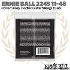 Ernie Ball 2245 Power Slinky Electric Guitar Strings 11-48 | Senar