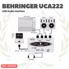 Behringer U-Control UCA222 USB Audio Interface