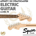 Squier Affinity HH Stratocaster Guitar, Laurel FB - Gitar Elektrik