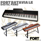 FORT BATAVIA LE Digital Piano | 88 Keys Progresif Counter Weight Murah