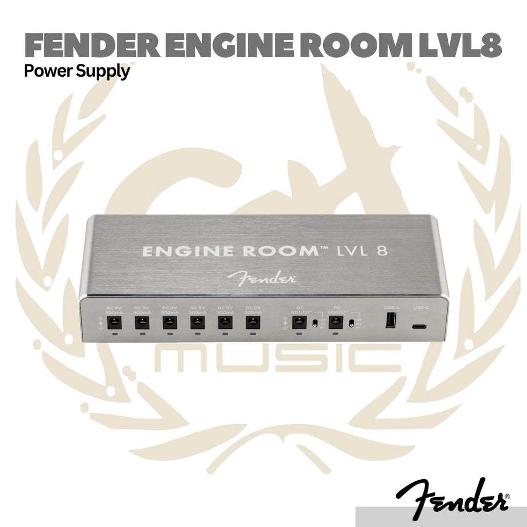 Fender Engine Room LVL8 Power Supply - Adaptor Efek