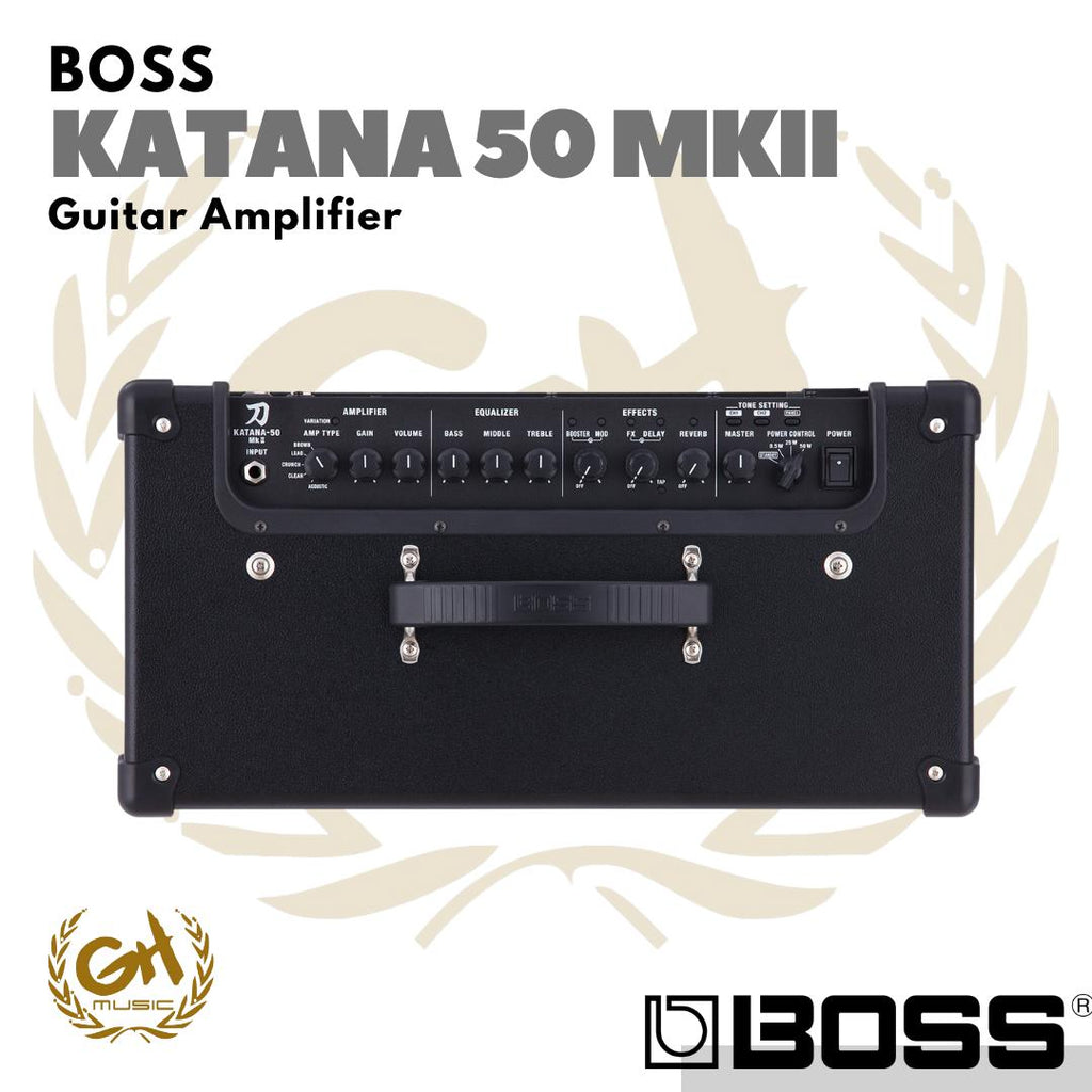 BOSS KATANA-50 MKII 50w Combo Guitar Amp | Ampli Gitar Katana50 Mk2