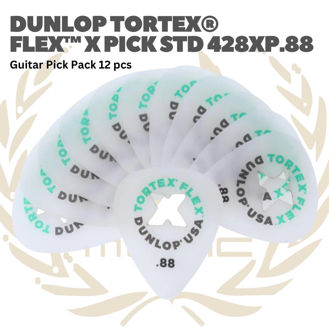 Dunlop Tortex Flex X Pick Standard Guitar Pick Pack 12 pcs - Pick Gitar