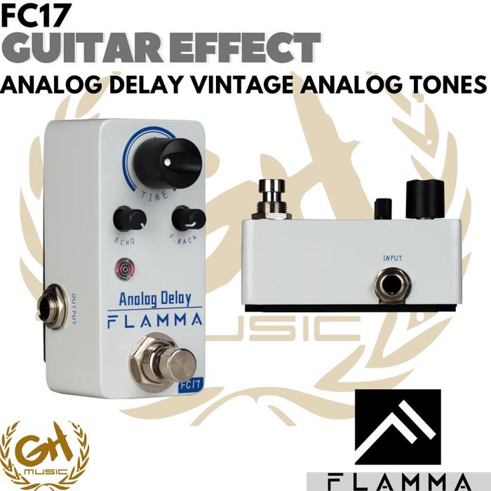 FLAMMA FC17 Analog Delay Vintage Analog Tones - Efek Gitar