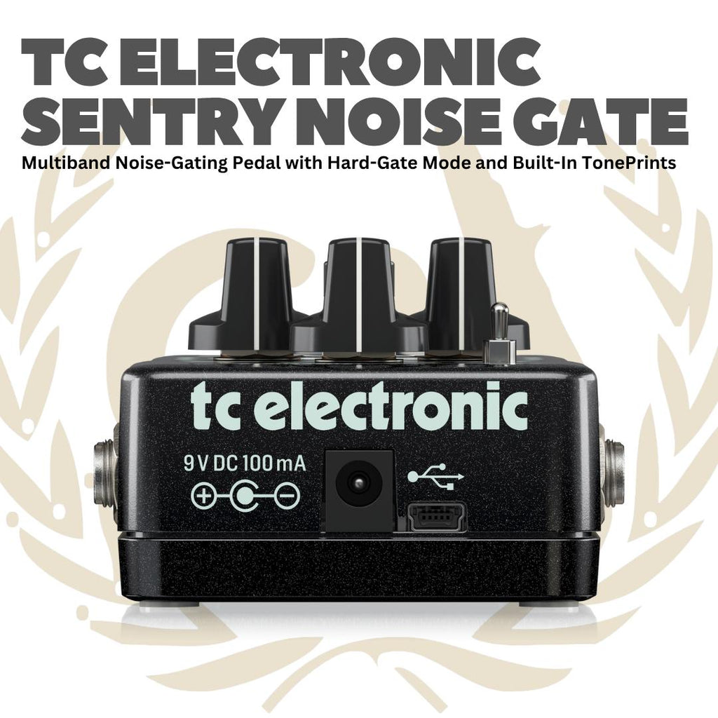 TC Electronic Sentry Noise Gate - Efek Gitar Bass Pedal