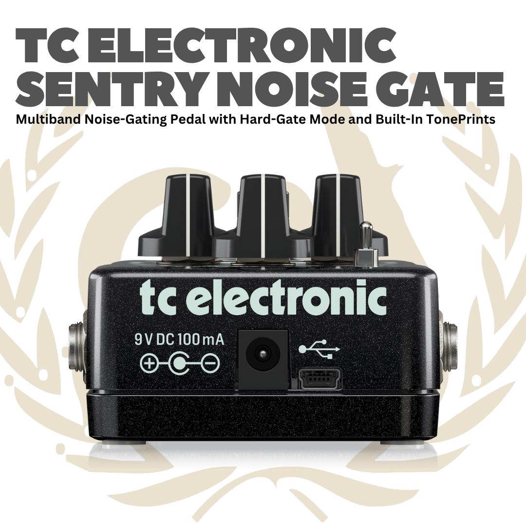 TC Electronic Sentry Noise Gate - Efek Gitar Bass Pedal