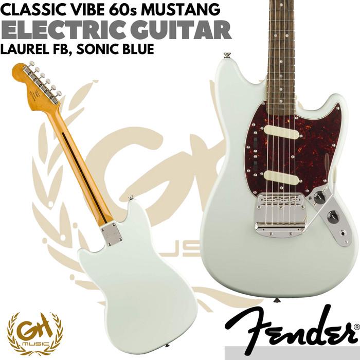 Squier Classic Vibe 60s Mustang Electric Guitar, Laurel FB