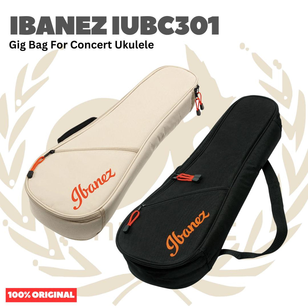 Ibanez IUBC301 Gig Bag For Concert Ukulele - Tas Ukulele