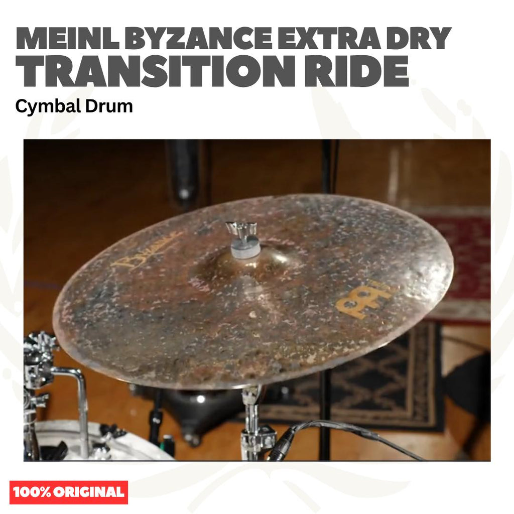 MEINL B21TSR Byzance Extra Dry Transition Ride Cymbal 21 inch - Simbal Drum