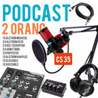 PODCAST LENGKAP 2 ORANG ALCTRON MX4USB + RT HP100 + MICROPHONE
