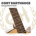 CORT Earth60CE Acoustic Electric Guitar | Gitar Akustik Elektrik