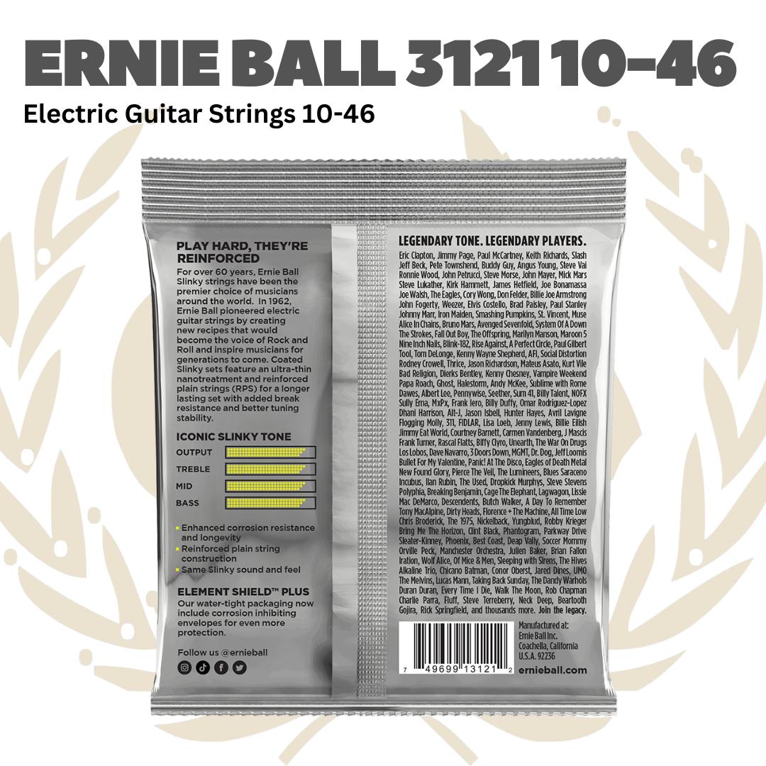 SENAR GITAR ELEKTRIK ERNIEBALL 3121 COATED SLINKY