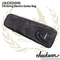 Jackson 7/8-String Electric Guitar Gig Bag - Tas Gitar Softcase
