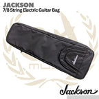 Jackson 7/8-String Electric Guitar Gig Bag - Tas Gitar Softcase