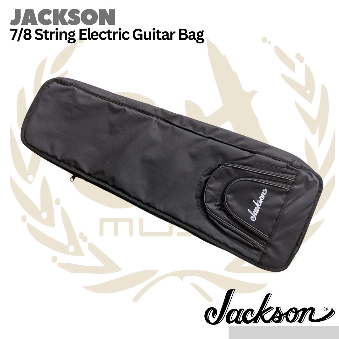 Jackson 7/8-String Electric Guitar Gig Bag - Tas Gitar Softcase
