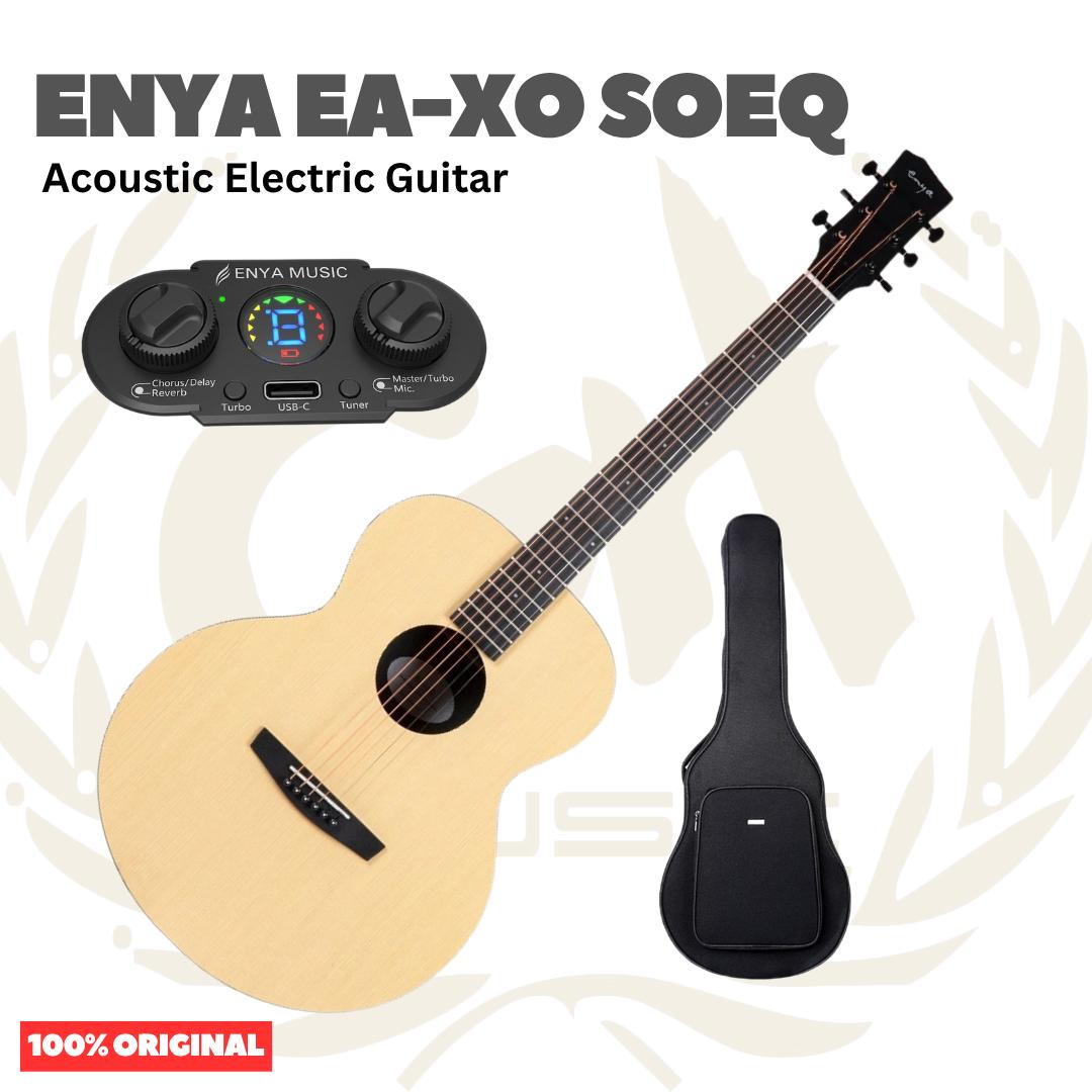 Enya EA-XO SOEQ Grand Auditorium Acooustic Guitar - Gitar Akustik EAXO SOEQ