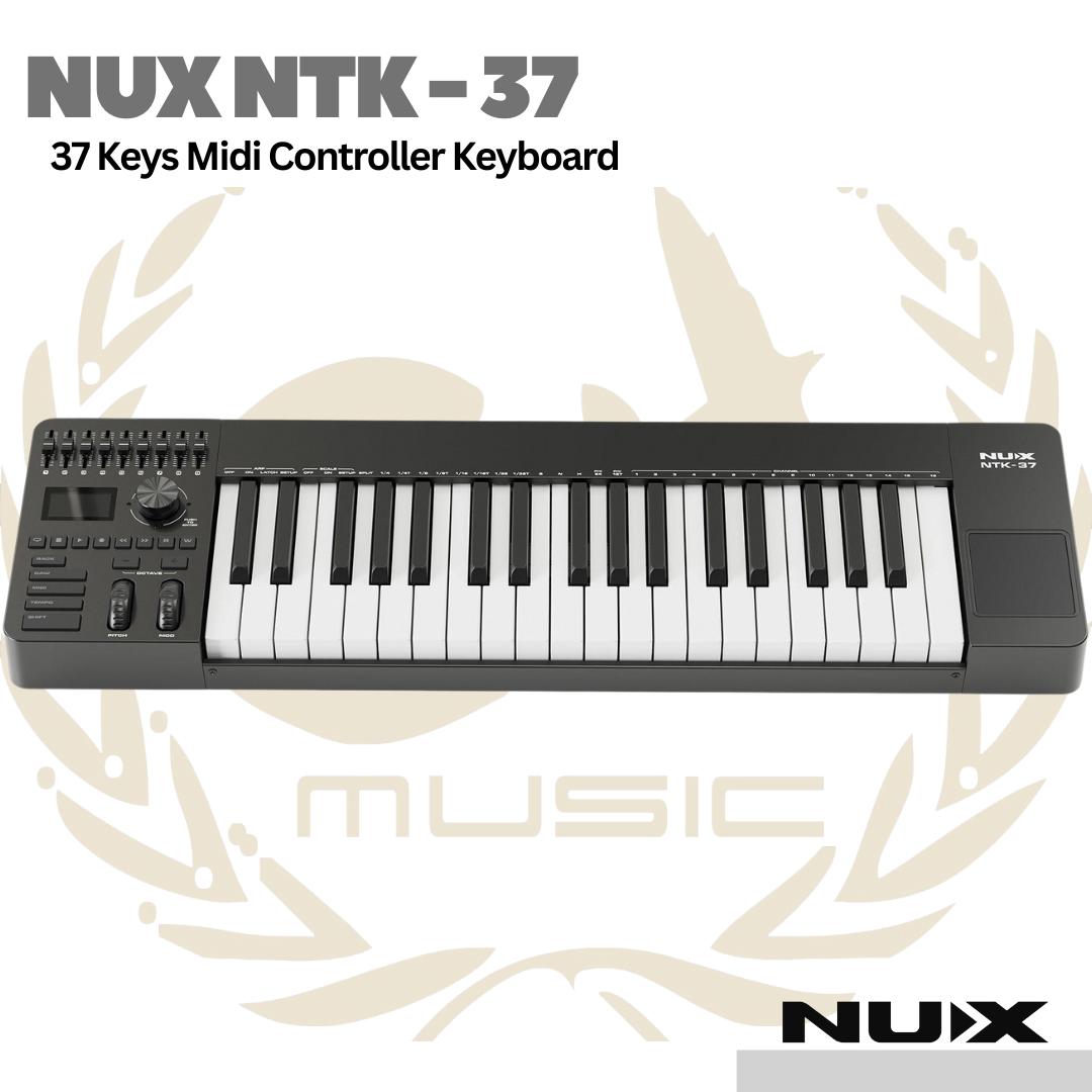 Nux NTK-37 Midi Keyboard Controller 37 Keys - Keyboard