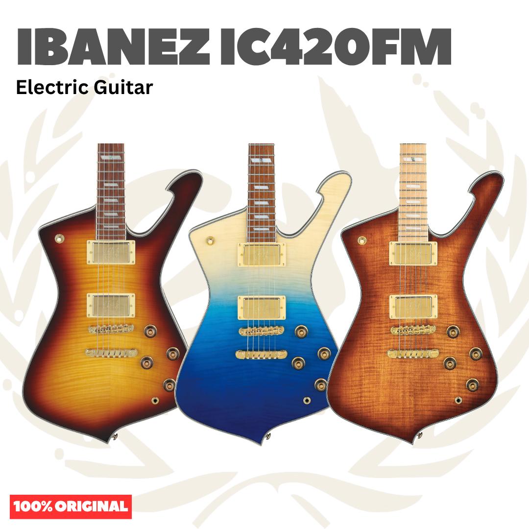 Ibanez Iceman IC420FM Electric Guitar w/IC Bag - Gitar Listrik Elektrik IC420