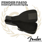 Fender FA610 Dreadnought Acoustic Guitar Gig Bag - Tas Gitar Akustik
