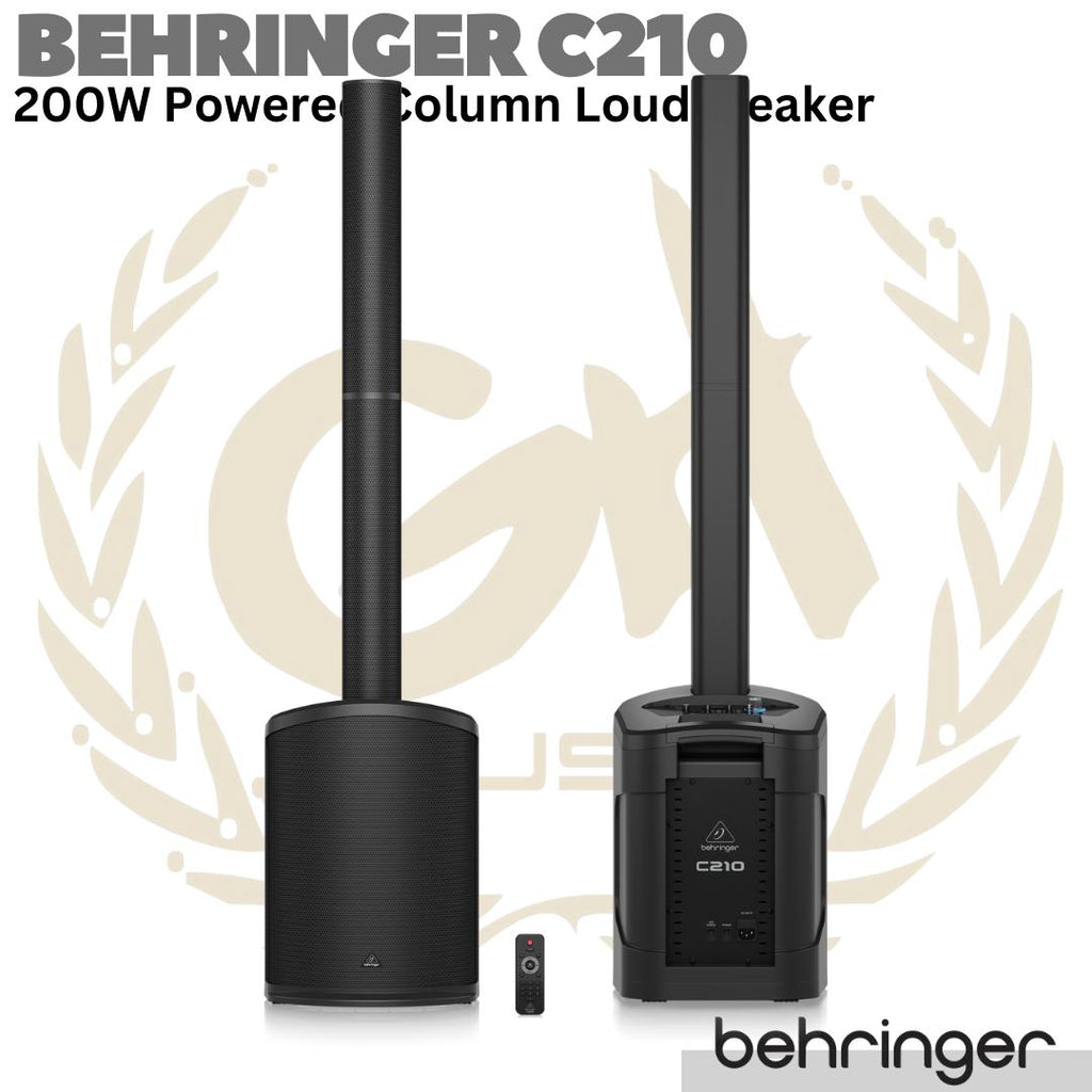 BEHRINGER C210 200W Powered Active Column Speaker | Spiker Aktif