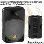BEHRINGER EUROLIVE B115D Active 2 Way 15" PA Speaker System | Aktif