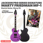 Jackson Pro Series Signature Marty Friedman MF-1 w/Signed Electric Guitar - Gitar Listrik Elektrik MF1 Signature